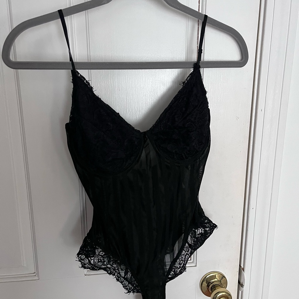 Black Lace Bodysuit